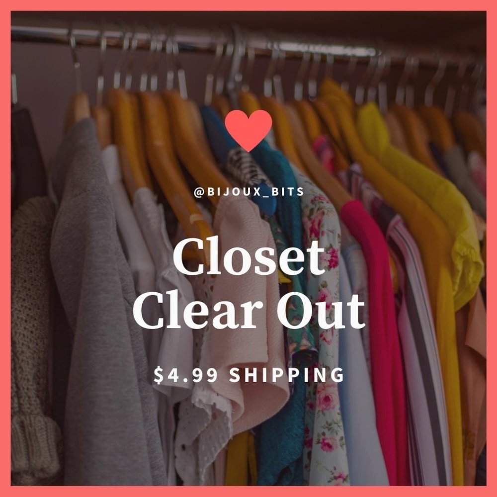 Closet Clear Out! $4.99 Shipping! ❤️